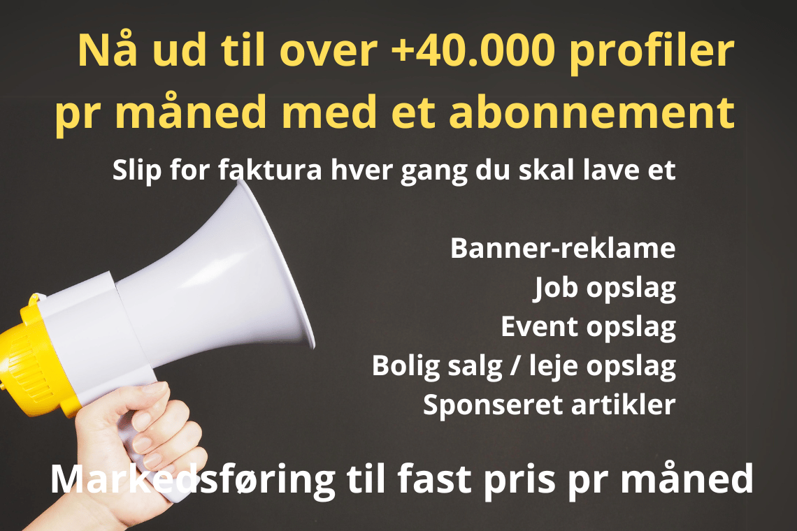 Fast pris for markedsføring